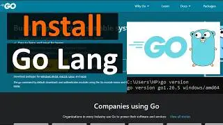 How to Install GoLang on Windows 11 | Learning A-Z