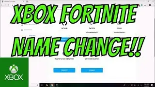 **HOW TO CHANGE YOUR FORTNITE DISPLAY NAME ON XBOX ONE(WORKING 2019 SUPER EASY)