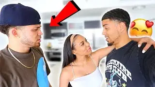 FLIRTING WITH MY BROTHER'S CRUSH TO GET HIS REACTION! Ft. Nilus