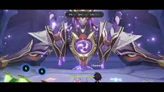 Genshin Impact version 4.8 Gaming Test on OPPO Reno10 Pro+ (screen recording)