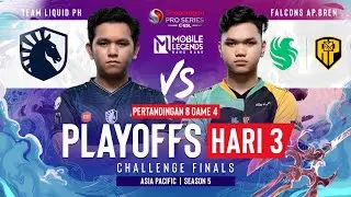 TLPH VS FCAP | SPS Mobile Challenge Finals | MLBB | S5 Hari 3 | Match 8 Game 4