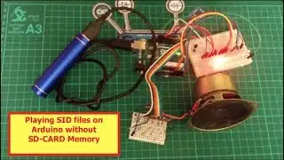 Playing SID files on Arduino without SD-CARD Memory Needed