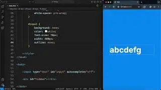 Dynamically change font size to fit element width - JavaScript