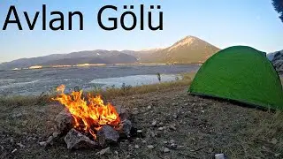 Neyse ki Meşhur Göl Tamamen Kurumadan Kamp Yaptık!:) Avlan Gölü /