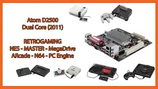 Retro Gaming - PC antigo - Intel Atom D2500 (2011)