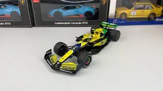 McLaren F1 Team MCL38 Monaco GP 2024 Lando Norris Senna Tribute Livery S1814203 – 