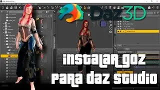 Instalar Goz para DAZ Studio