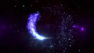 Blue Particles Ring 4k