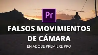 🎬🎥Cómo hacer FALSOS MOVIMIENTOS DE CÁMARA | ADOBE PREMIERE PRO TUTORIAL