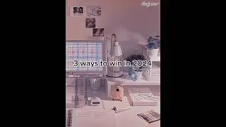 3 ways to win in 2024👍🏻#studytips #shortcuts #motivation