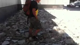 Walking on a Sea of Rocks