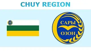 Flags and coats of arms of regions of Kyrgyzstan