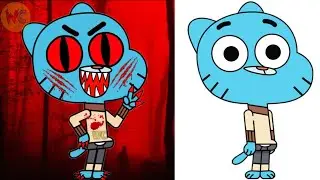 Gumball Horror Version Art 2021 | o incrível mundo de gumball | عالم غامبول المدهش | halloween | WC