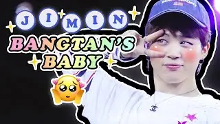 jimin is bangtan's cute baby