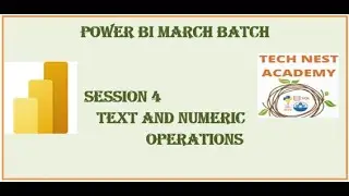 Session 4   _Text and Numeric Operations