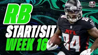 2021 Fantasy Football - MUST Start or Sit Week 16 Running Backs -  Every Match Up!!!