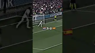 Croatia VS Spain Penalty shootout #edit #footballshorts #penalty #uefa #subscribe #fypシ #follow