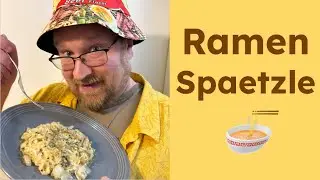 How to make Ramen Spaetzle? A fun recipe that uses ramen
