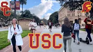 University of Southern California campus Ride Through - Part 1 | Los Angeles, California