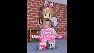 Paws Dance Challenge [Part 5] 🐾 - Mine-imator Minecraft Animation #shorts #minecraftanimations