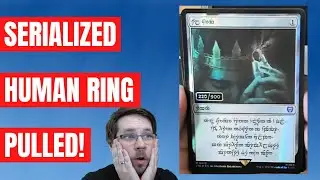 SERIALIZED Human Sol Ring 220 of 900 Found LIVE! Lord of the Rings Collector Pack 