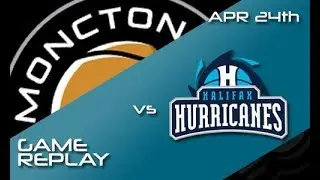 Moncton Magic vs. Halifax Hurricanes Game 3 April 24,  2018