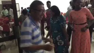Tanzania: the local dance in the party held for four retired staffs in Chollima institute, MALF
