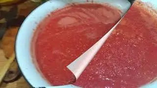 Томатная паста своими руками за час.