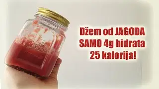 Dzem od jagoda bez secera | samo 4 g ugljenih-hidrata