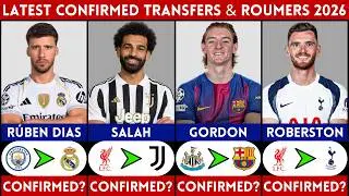 🚨 LATEST CONFIRMED TRANSFER NEWS AND RUMOURS - SUMMER 2026 | GORDON, ROBERTSON, SALAH, DIAS.........