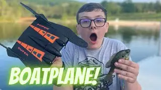 It’s a boat…it’s a plane…it’s BOATPLANE!!! Flying boat fish catching machine!!!