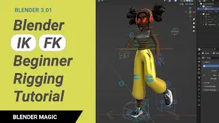 Blender IK FK Beginner Rigging Tutorial