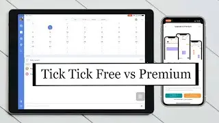 TickTick Free vs Premium comparison