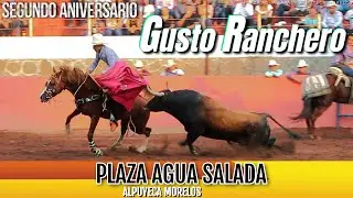 Que Buenas Jugadas En El Aniversario de Gusto Ranchero En la Plaza Agua Salada de Alpuyeca Morelos