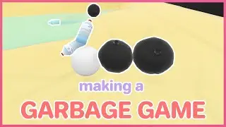 Making a GARBAGE GAME to SAVE the SEA (ft. PolyMars)