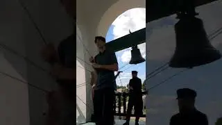 Колокольный звон в Никольском соборе Изборска