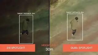 DJI Drone Spotlight Comparison - GL60 vs Z15