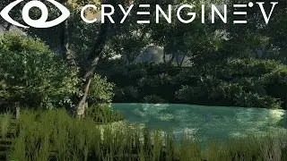 Cryengine V (Cryengine 5) #9 Создание озера. Отражение. Water Volume. Lake. Environment