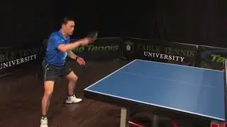Forehand Wide, Forehand Middle (Basic Footwork Drill) - Table Tennis University