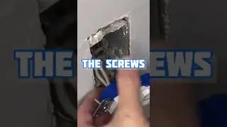 How To Replace An Electrical Outlet! 🔌 Super Easy! #shorts #howto