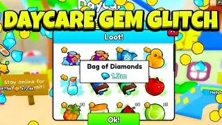 NEW Daycare GEMS GLITCH - Pet Simulator 99