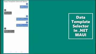 Data Template Selector In .NET MAUI / Xamarin