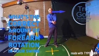 FOREARM ROTATION IN YOUR GOLF SWING