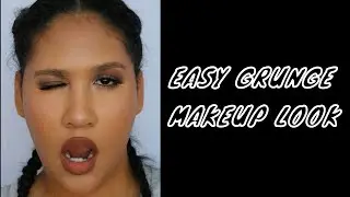 EASY GRUNGE MAKEUP LOOK | South African YouTuber