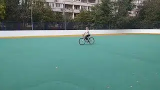 Велошкола для взрослых. Хороший результат.