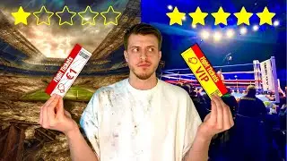 World’s Cheapest vs. Expensive Tickets (Glory Grand Prix)
