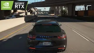 ► GTA 5 4K REAL LIFE Graphics ✪ Porsche Panamera Turbo Sport Turismo PC MOD!