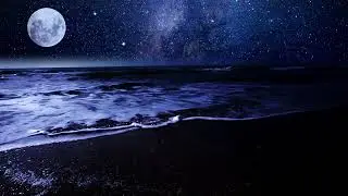 Wave Sounds For Sleep Black Screen - Conquer Insomnia With Ocean Sounds At Night