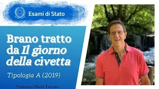 Esame di stato: analisi di un brano de «Il giorno della civetta» di Sciascia (2019)