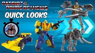 Patriot Prime Takes A Quick Look At Wreck 'N Rule Collection Leadfoot & Masterdominus